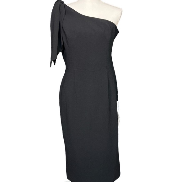Dress The Population Tiffany Black Dress NWT Size Large - Picture 9 of 16